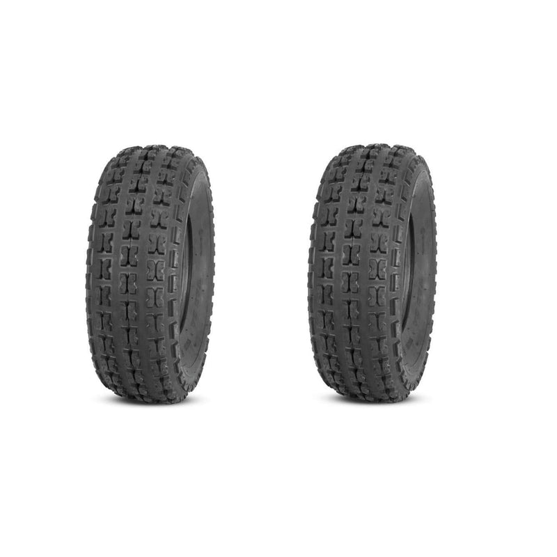 Load image into Gallery viewer, (Pair) 2 Quadboss Sport ATV Front Tires 19X7X8 19X7-8 4 PLY QBT732
