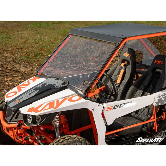 SuperATV Kayo S200 Scratch-Resistant Full Windshield WS-KA-S200-70