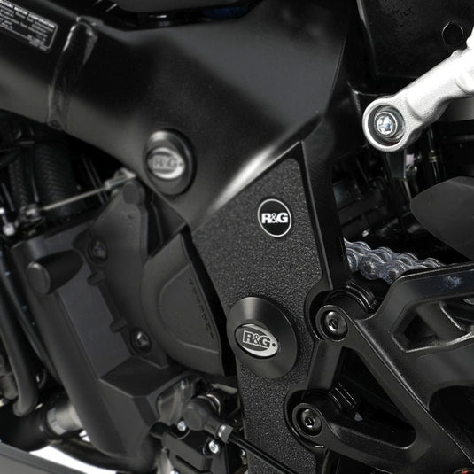 R&G Racing Black Frame Plug LHS Lower For 2006-2010 Suzuki GSXR600