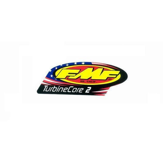 FMF Racing - 012699 - Muffler & Silencer Replacement Decal 27-9132 79-0006