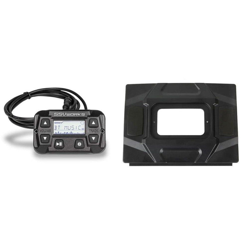 Load image into Gallery viewer, SSV Works MRB3S Media Player With Dash Panel Kit For Polaris General 1000 16-22
