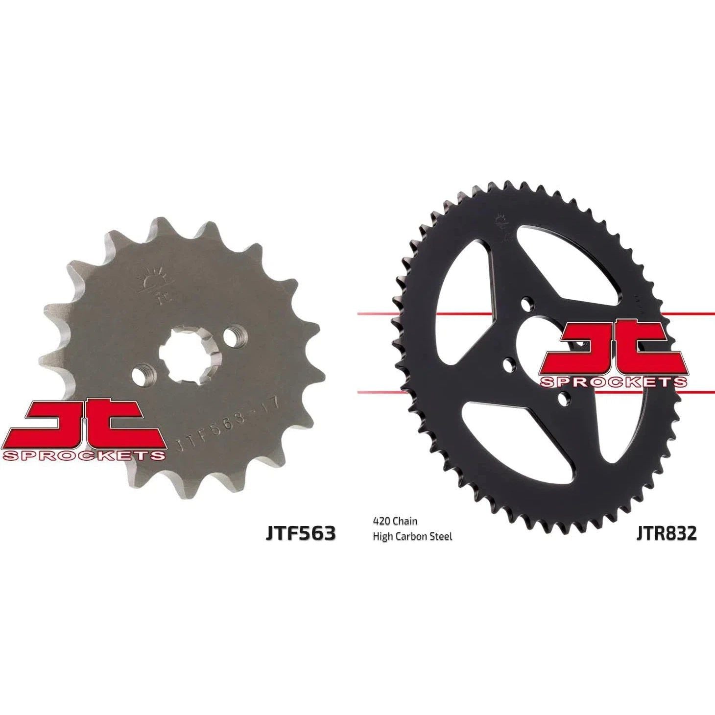 Front & Rear Sprocket Kit for YAMAHA GT80 A,B,C,D,E,F,G,H,J-USA 73-82