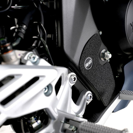 R&G Racing Black Boot Guard Kit For 2020-2024 Yamaha MT-125