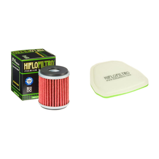 Oil and Dual-Stage Foam Air filter Kit for YAMAHA YZ450 F-Z,A,B,D 33D 10-13