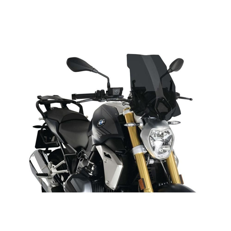 Load image into Gallery viewer, Puig Naked New Generation Windshield Dark Smoke - 3626F
