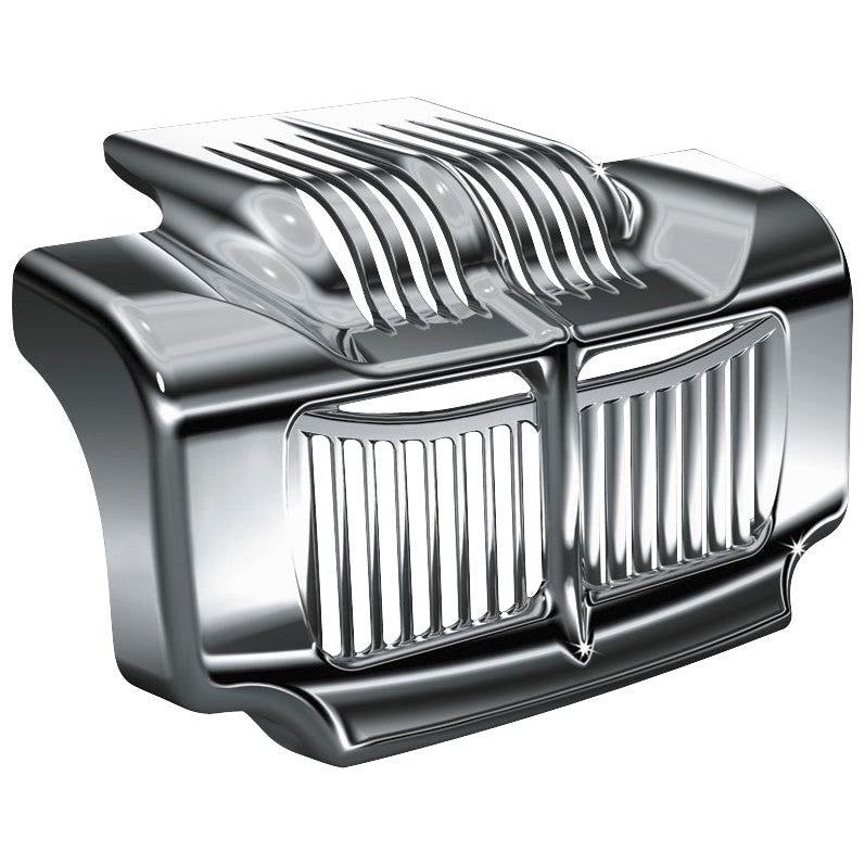 Load image into Gallery viewer, Harley-Davidson FLHXS Street Glide Special 2014Oil Cooler Cover Chrome Kuryakyn
