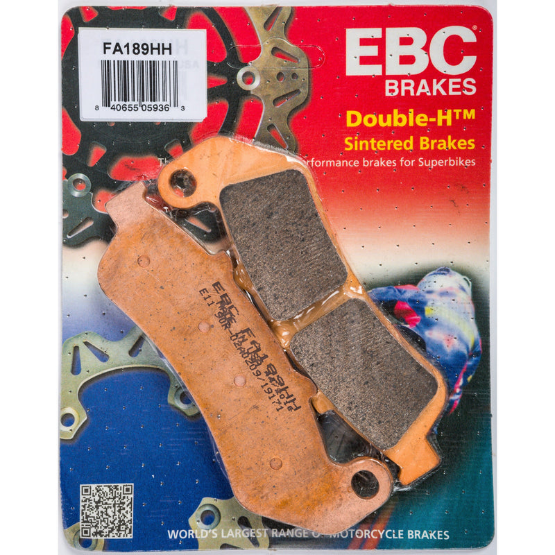 Load image into Gallery viewer, EBC 1 Pair HH Sintered Superbike Brake Pads For Honda CBR1000F 1993-1999
