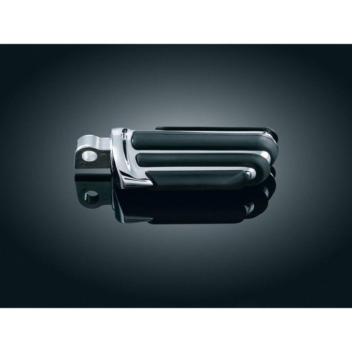 Kuryakyn Male Mount ISO-Pegs Pilot Footpegs with Adaptor Chrome