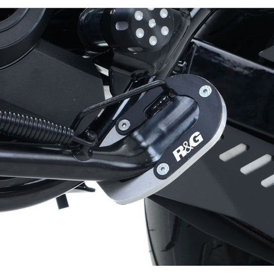 R&G Racing Silver Kickstand Shoe For 2015-2018 Harley-Davidson Street 500 XG500