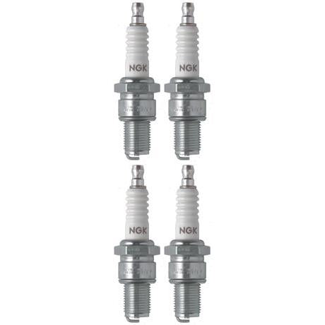 Set 4 NGK Standard Spark Plugs for Yamaha IT175 1978-1977 Engine 175cc