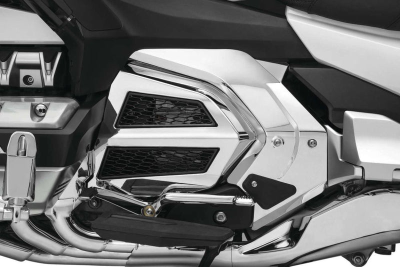 Load image into Gallery viewer, Kuryakyn Omni Chrome Transmisssion Covers For Honda Goldwing 1800 2018-2021
