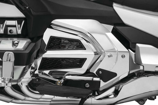 Kuryakyn Omni Chrome Transmisssion Covers For Honda Goldwing 1800 2018-2021