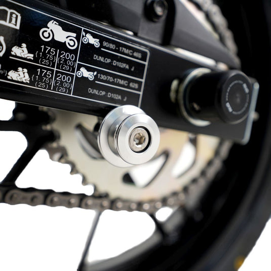 R&G Racing Black M8 Elevation Paddock Stand Pins ITBO002BK