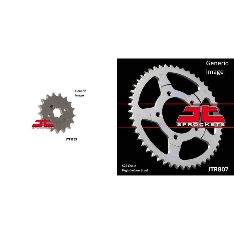 Load image into Gallery viewer, Front &amp; Rear Sprocket Kit for Street KAWASAKI G3SS90 1969-1974
