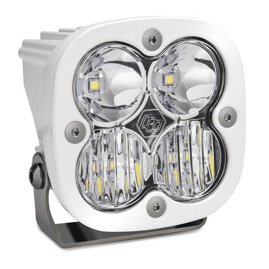 Baja Designs Auxiliary LED Light Pod Each White Frame Squadron Pro Series Driving/Combo Pattern Clear Lens Universal 490003WT