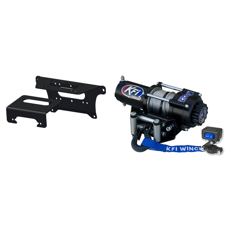 Load image into Gallery viewer, KFI Winch Kit For Polaris 1000 XP Ranger Full-Size 4x4 Crew Models: (EPS / Premium / LE / Trail Boss) 2019-2024
