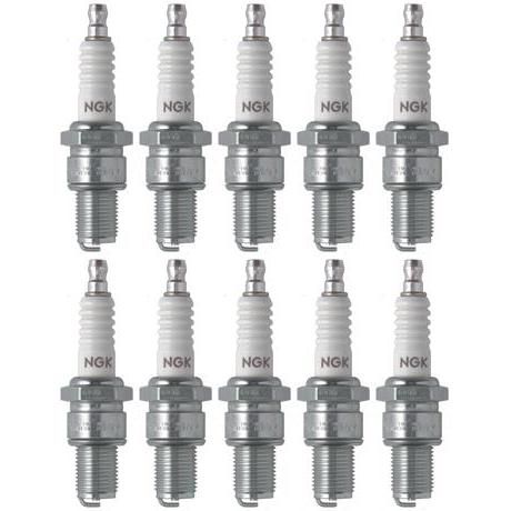 Load image into Gallery viewer, Set of 10 NGK Standard Spark Plugs for Suzuki RM80 1996-1986 Engine 80cc
