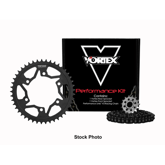 Vortex Black WSS 520SX3-120 Chain and Sprocket Kit 16-46 Tooth - CK6440