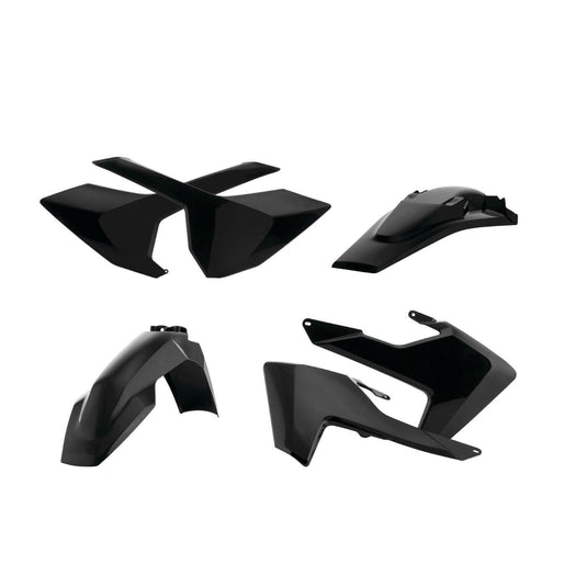 Acerbis Black Standard Plastic Kit for Husqvarna - 2634020001