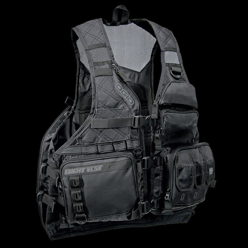 Load image into Gallery viewer, Ogio MX Stealth Black Flight Utility Vest - 108024_36
