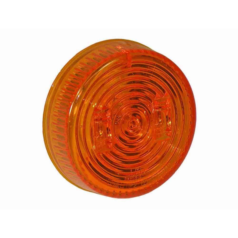 Load image into Gallery viewer, 2 1/2&quot; Amber LED Clearance Light - Grommet Mount
