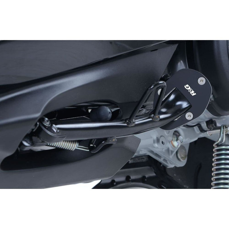 Load image into Gallery viewer, R&amp;G Racing Silver Kickstand Shoe For 2014-2017 Yamaha Majesty 400 YP400S
