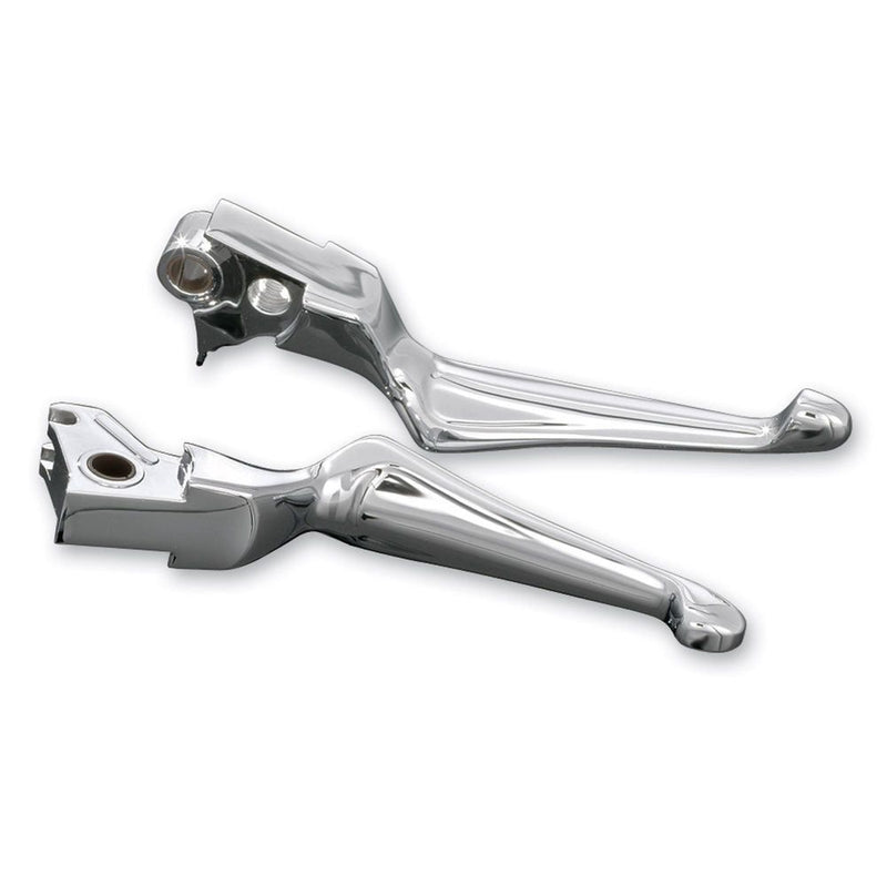 Load image into Gallery viewer, Harley FLTRX Road Glide Custom 2010-2013Boss Blade Levers Chrome by Kuryakyn
