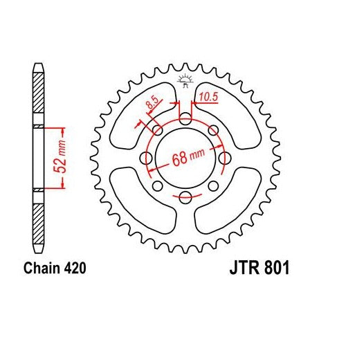 Load image into Gallery viewer, Front &amp; Rear Sprocket Kit for Street SUZUKI RB50 1987
