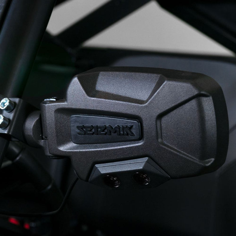 Load image into Gallery viewer, Seizmik Pursuit Night Vision Series Side View Aluminum Mirrors For 2? Round Tube
