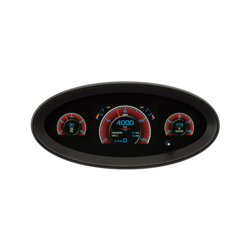 Load image into Gallery viewer, Dakota Digital GRFX Full Grafix Display Oval Gauge Set GRFX-2017
