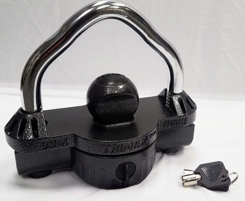 Load image into Gallery viewer, Keyed-Alike Universal Trailer Coupler Locks - 5 Pack
