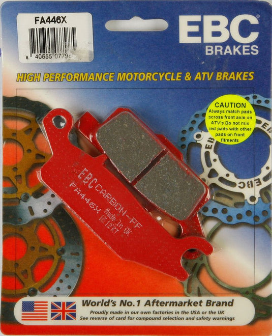 EBC 1 Pair Performance X-Series Carbon Brake Pads MPN FA446X