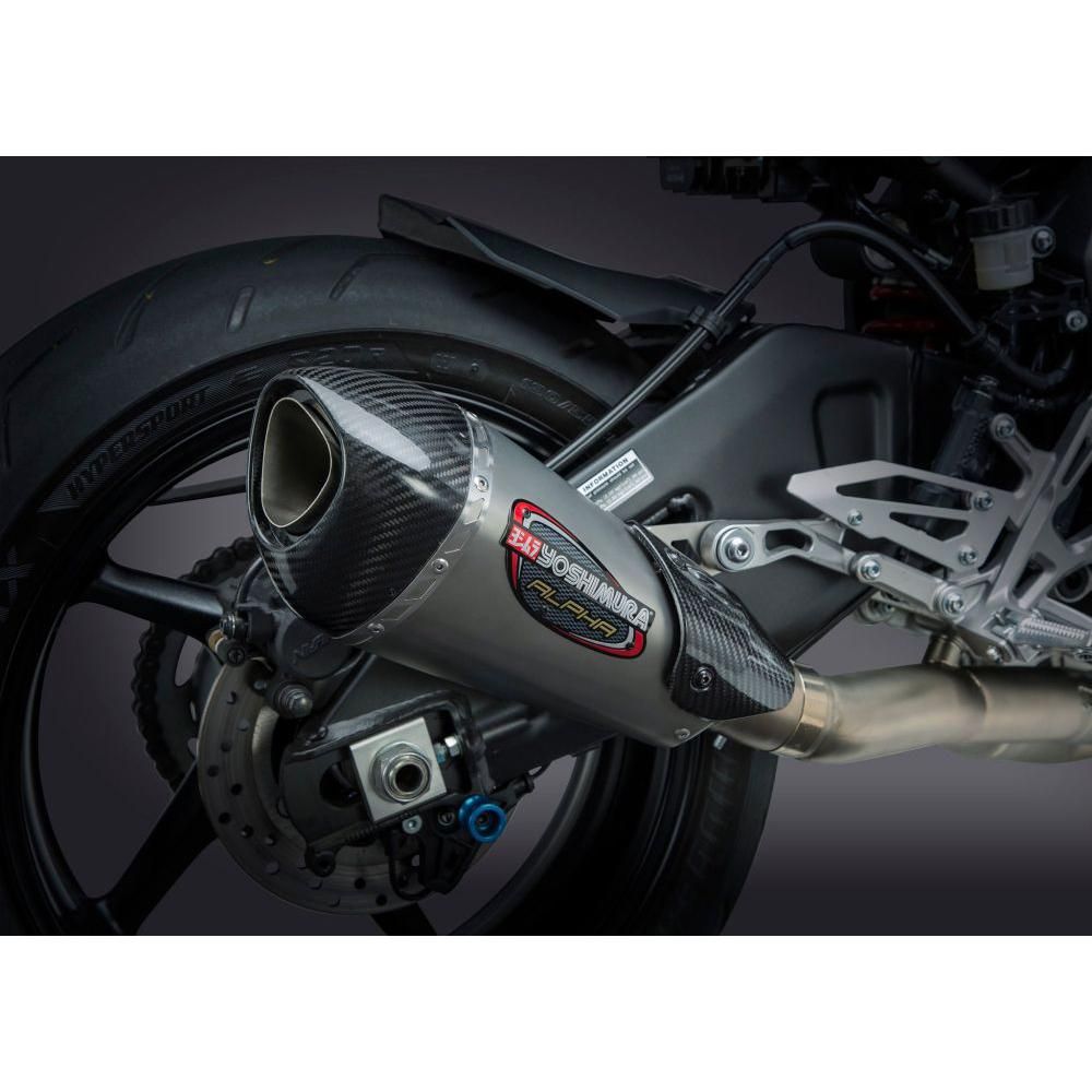 Yoshimura Street Exhaust 3/4 System Stainless - 13100CP520