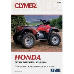 Load image into Gallery viewer, CLYMER M205 REPAIR MANUAL 1998-2004 Honda Foreman TRX450 4x4
