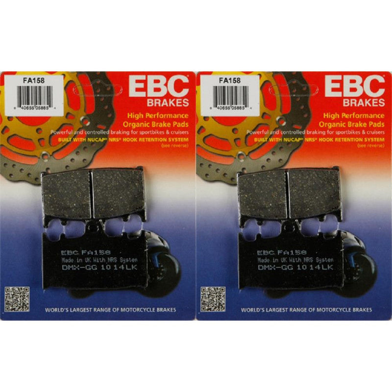 Load image into Gallery viewer, EBC Brake Pad Kit FA158 for Kawasaki Ninja ZX-6R 1995-1997
