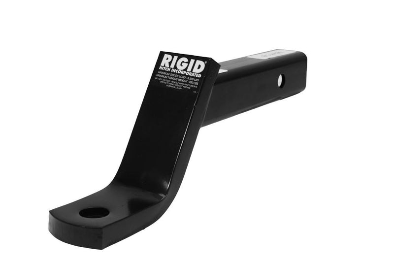 Load image into Gallery viewer, Rigid Hitch Ball Mount (UB-411-B) for 2&quot; Receivers - 8,500 lbs. Capacity, 4&quot; Drop - 2 3/4&quot; Rise - 11&quot; Length - Made in USA
