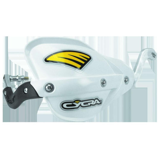 Cycra Probend "Flexx Bar" ATV Direct Mount with Enduro Handguards White