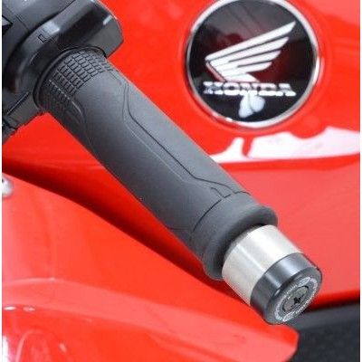 R&G Racing Black Bar End Sliders For 1998?2023 Honda Bros