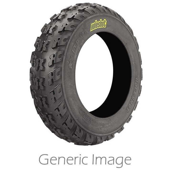 Load image into Gallery viewer, Set of 2 ITP Holeshot H-D Front Tires 22x7-10 6-ply with QUADBOSS Sealant
