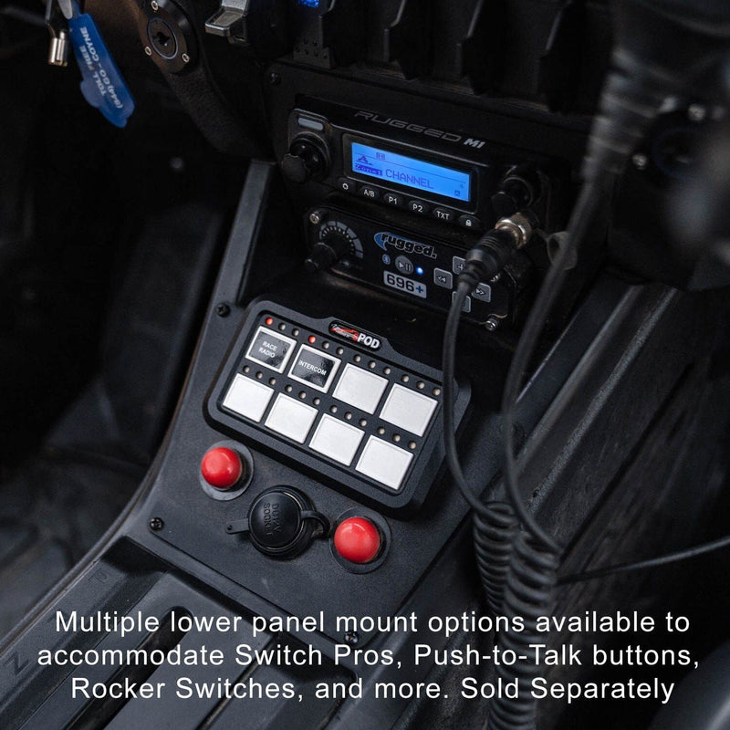 Load image into Gallery viewer, Rugged Radios Polaris RZR PRO XP - Turbo R - Pro R - Complete Communication Kit with Bluetooth Intercom and 2-Way Radio
