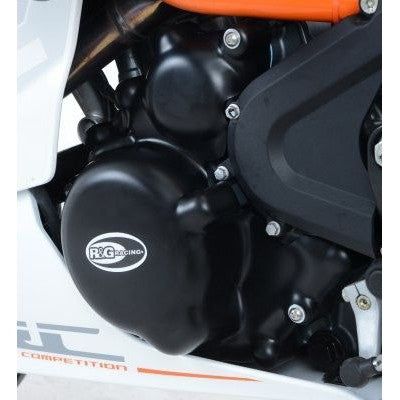Load image into Gallery viewer, R&amp;G Racing Black Engine Case Cover For 2020-2021 KTM 125 Duke
