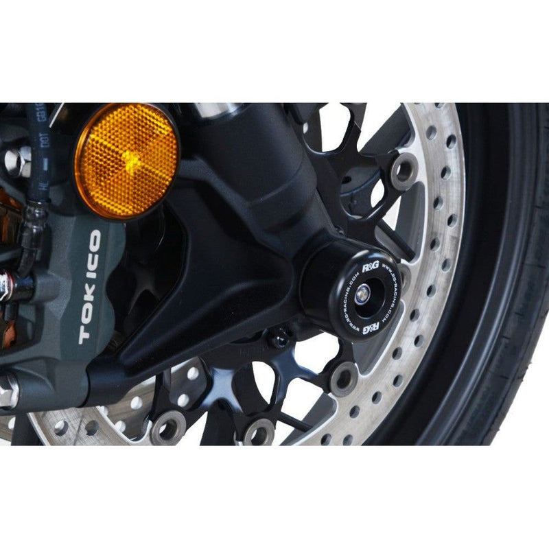 Load image into Gallery viewer, R&amp;G Racing Black Fork Protectors For 2018-2019 Honda CB1000R PLUS
