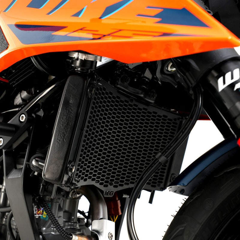 Load image into Gallery viewer, R&amp;G Racing Matt Black PRO Radiator Guard For 2024 Husqvarna VITPILEN 401
