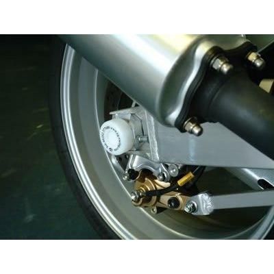 Load image into Gallery viewer, R&amp;G Racing Black Swingarm Protectors SP0001BK
