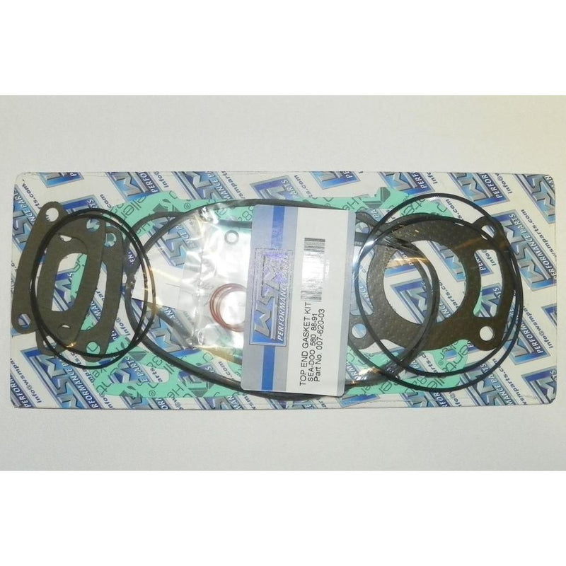 Load image into Gallery viewer, WSM Top End Gasket Kit For Sea-Doo 580 89-91 007-620-03
