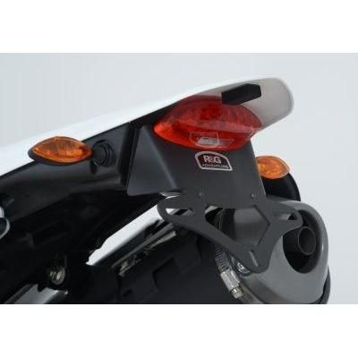 Load image into Gallery viewer, R&amp;G Racing Black Tail Tidy License Plate Holder LP0150BK
