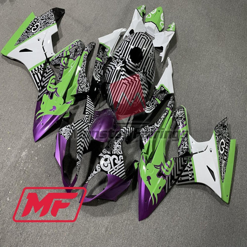 Load image into Gallery viewer, Monster Fairings Full Kit BMW S1000RR 17-18 Green Bull + Windshield + Gas Tank Cover
