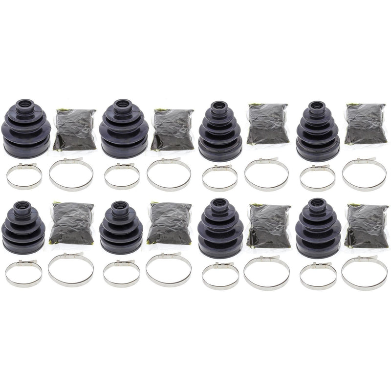 Load image into Gallery viewer, Complete Front &amp; Rear Inner &amp; Outer CV Boot Repair Kit for Yamaha 660 RHINO 2004
