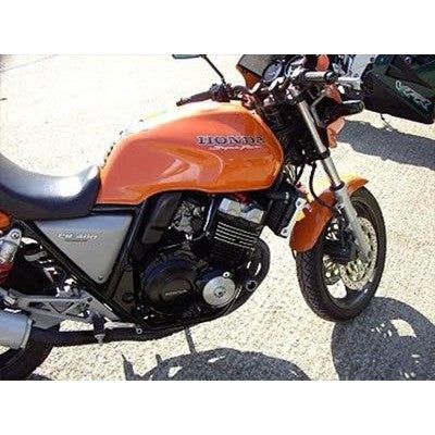 Load image into Gallery viewer, R&amp;G Racing Black Classic Style Crash Protectors For 1989-1990 Honda CB1 CB400F
