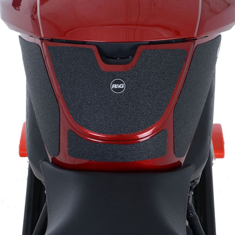 Load image into Gallery viewer, R&amp;G Racing Black Tank Traction Grips For 2019-2020 Zero SR/F Premium Plus Power Tank
